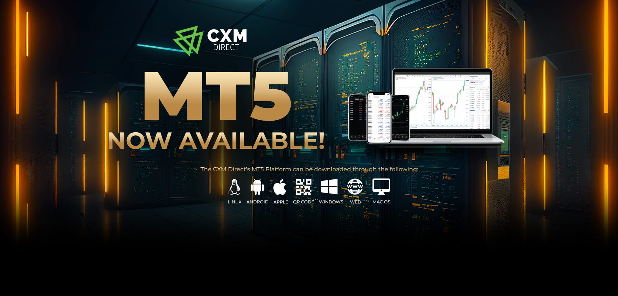 CXM Direct推出MetaTrader5平台，革新交易体验